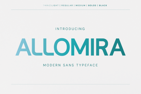 Allomira Font Review
