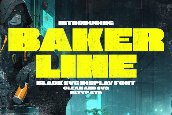 Bakerline: Bold & Clear Font