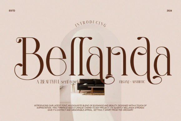 Bellanda: A Stylish Serif Font