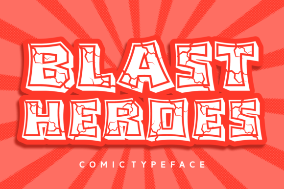 Blast Heroes Font for Business
