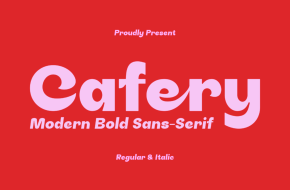 Cafery: A Modern Sans Serif Review