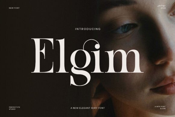 Elgim: A Font for Polished Branding