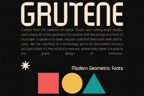 Grutene: A Bold Sans Serif for Real-World Design