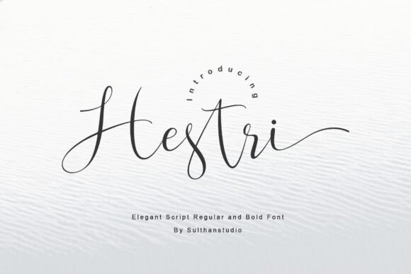 Hestri: A Script Font for Clear, Elegant Campaigns