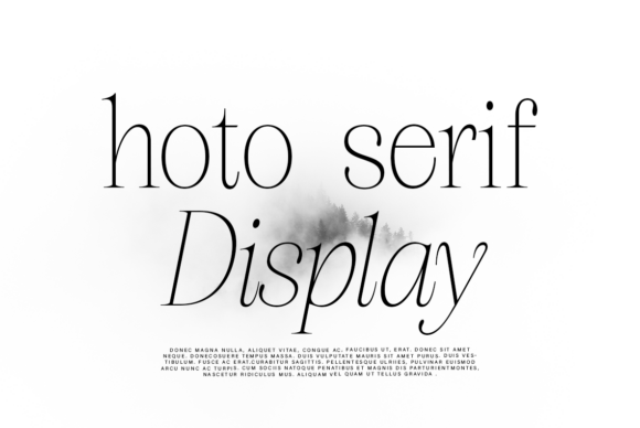 Hoto Serif Display: Elegant Font for Crafters