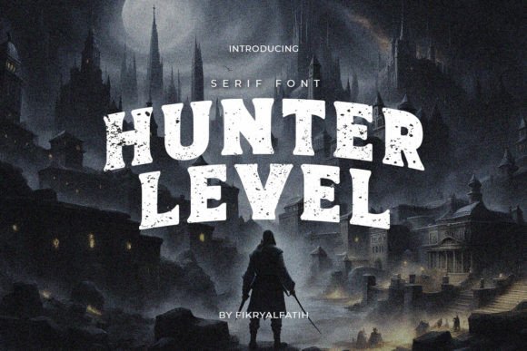 Hunter Level Font for Web Design