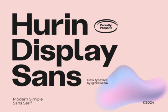 Hurin: A Modern Sans Serif Font