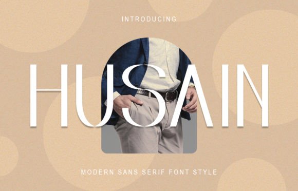 Husain Font: Modern Typography for Publishing