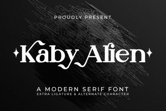 Kaby Alien: A Modern Serif Font