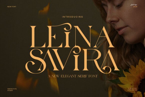 Leina Savira: Stylish Serif Font
