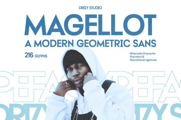 Magellot: A Bold Font for Modern Campaigns