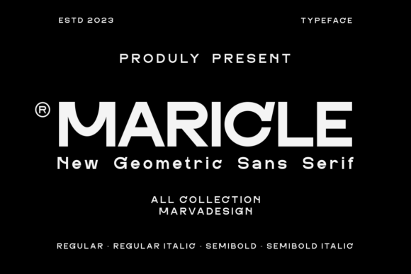 Maricle: A Modern Sans Serif for Web Design