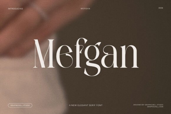Mefgan: A Modern Serif Font