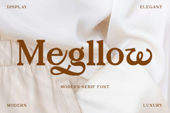 Megllow: A Stylish Serif Font