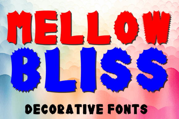 Mellow Bliss: A Warm Typographic Escape