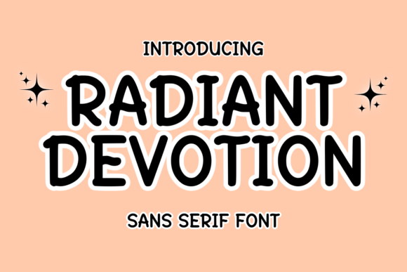 Radiant Devotion Font for Web Design
