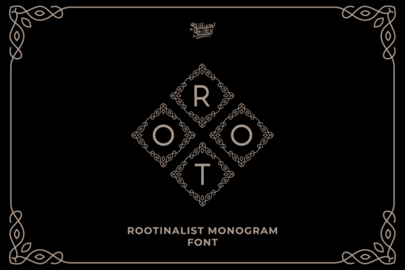 Rootinalist Monogram: A Font for Timeless Branding