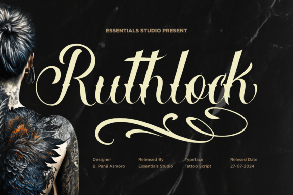 Ruthlock: A Bold Script for Digital Campaigns