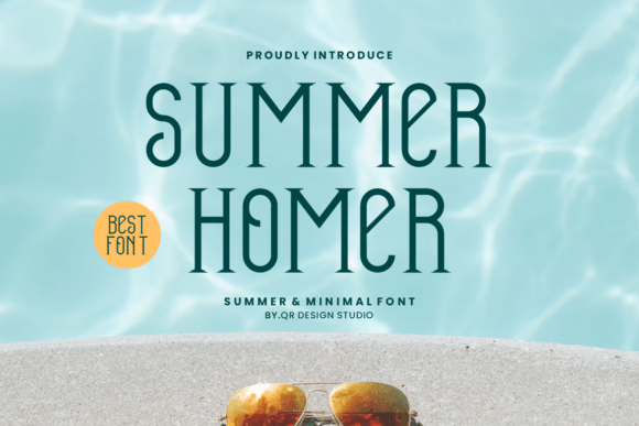 Summer Homer Font for Modern Design