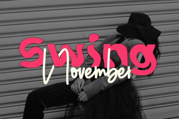 Swing November: A Whimsical Font for Modern Design