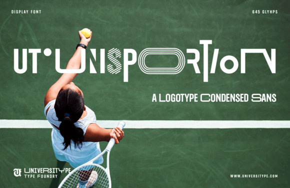 Ut Unisportion Font for Crafters