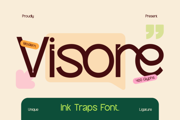 Visore: A Modern Sans Serif Font