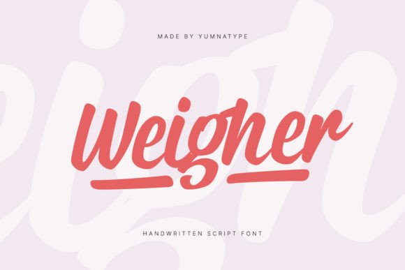 Weigher Font Review
